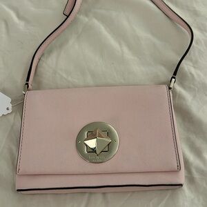 NWOT Kate Spade Pink Newbury Sally Crossbody Bag Twist Lock